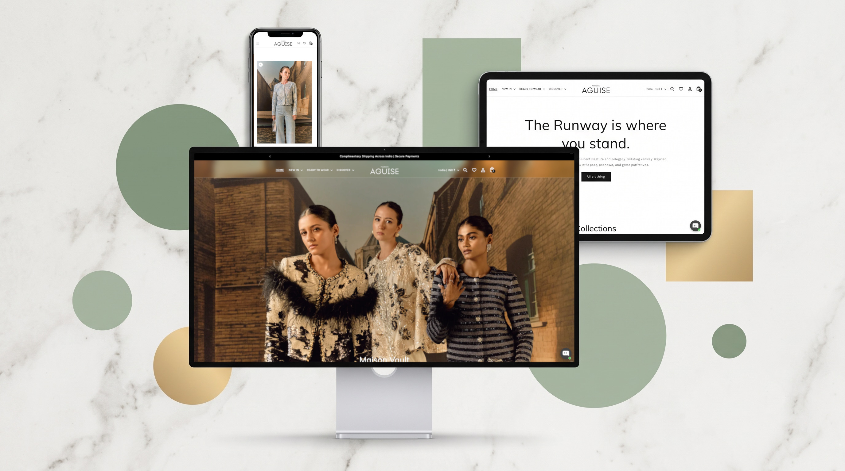 Maison Aguise - Luxury Fashion Shopify Store